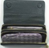 leather ladies' clutch wallet