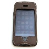 leather phone case with stand for htc flyer,wildfire s