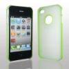 luxury two-color combo hard case  for Apple Iphone 4