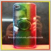 mesh design mobile phone flip cover for iphone 4