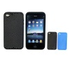 mesh silicone case for iphone 4g