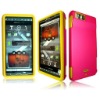 mobile phone pc silicone combo case for Motorola Droid X MB810