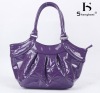 most popular fancy purple PU lady shoulder bag 5062-1