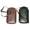 new design leather pouch for iphone 4g