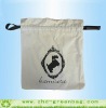 new organic cotton drawstring bag