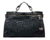 newest design black tote handbag