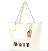 newest design tote handbag with print grapheme