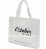 non-woven white bags