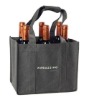 non woven wine and bottle shopping bag