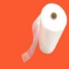 plastic film bag on roll