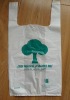 plastic t-shirt bag on roll