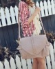 pretty girl shoulder handbag