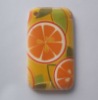 printed watercolour silicon case for Iphone 3G