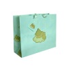 promotional coated art paper shopping bag