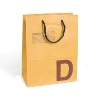 promotional kraft paper bag for shopping