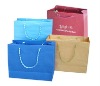 promotional paper bag with nylon handle