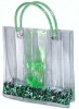 pvc hand bag