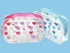 pvc zipper bag for cosmetic