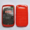 red check grain tpu case for balckberry 8900