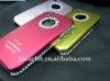 retail packing mobile phone Diamond Bling aluminum Case Cover Skin for iPhone 4 4G