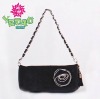 rose small evenning bag