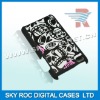 roses skeleton head Mobile Phone Smart Cover Case For HTC touch 4 case