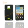 rubberized PC case for galaxy s2  with credit card