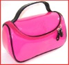 shiny PU hand cosmetic bag