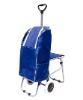 shopping trolley with chair