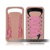 silicon shoe lace case for iphone 4