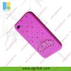 silicone rhinestone mobile phone case for iphone