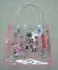 silk screen printing pvc tote bag for shopping