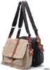 single shoulder bag made with canvas for young lovers