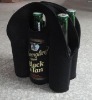 six beer bottles bag