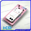 small cat silicone phone case for iphone 4g