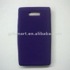 soft SILICONE rubber skin back cover case For MOTOROLA TRIUMPH WX435