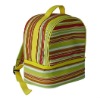 stripe type cooler bag with 300D nylon