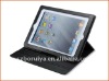 three folded Leather cover case for IPAD2