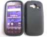 top quality silicone case for Pantech Burst P9070 black