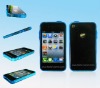 transparent PC bumper for iphone 4