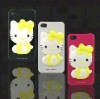 trendy fashion design for 4G silicone iphone case in dripping mold logo