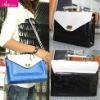 trendy fashion long strap shoulder tote bags