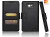 wallet case i9100 GALAXY S2 genuine leather case