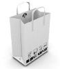 white kraft paper bag