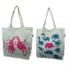 women cotton shopping bag