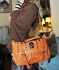 women's sanded skin shoulder bag